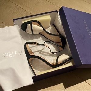Stuart Weitzman Nudist Sandal Black 8
